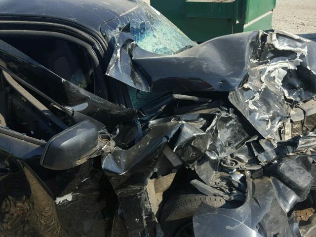 3GNBAADB5AS633876 - 2010 CHEVROLET HHR LS შავი ფოტო 9