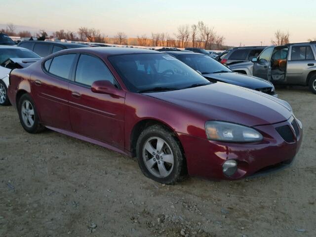 2G2WP522851257750 - 2005 PONTIAC GRAND PRIX BURGUNDY photo 1