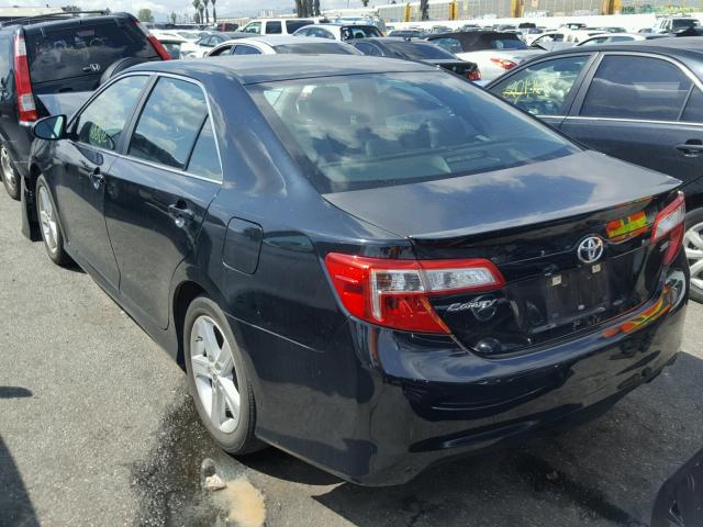 4T1BF1FK9DU294868 - 2013 TOYOTA CAMRY L BLACK photo 3