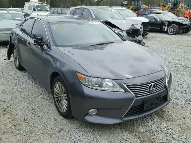 JTHBK1GGXD2023743 - 2013 LEXUS ES 350 GRAY photo 1