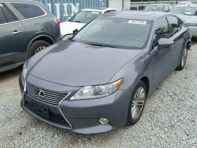 JTHBK1GGXD2023743 - 2013 LEXUS ES 350 GRAY photo 2