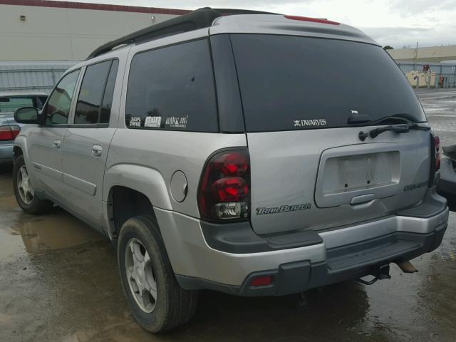 1GNET16P646125067 - 2004 CHEVROLET TRAILBLAZE GRAY photo 3