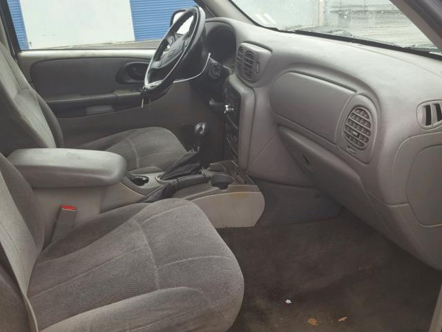 1GNET16P646125067 - 2004 CHEVROLET TRAILBLAZE GRAY photo 5