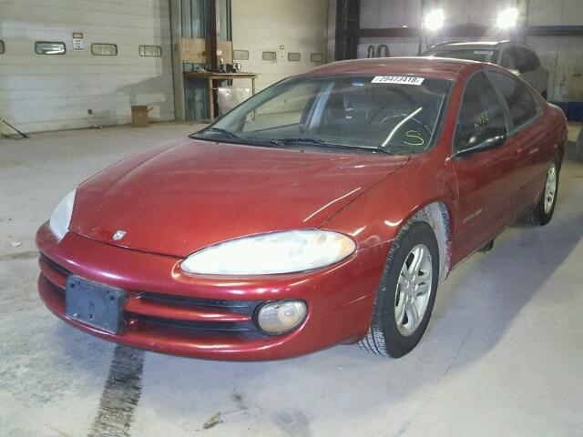 2B3HD56JXYH266848 - 2000 DODGE INTREPID E MAROON photo 2