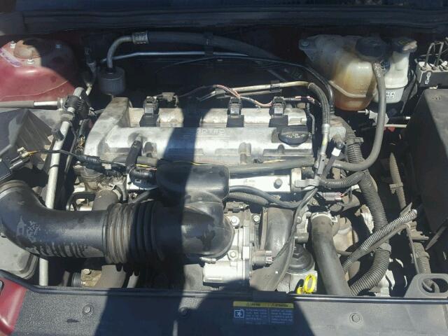 1G1ZS58FX7F235044 - 2007 CHEVROLET MALIBU LS ბურგუნდია ფოტო 7