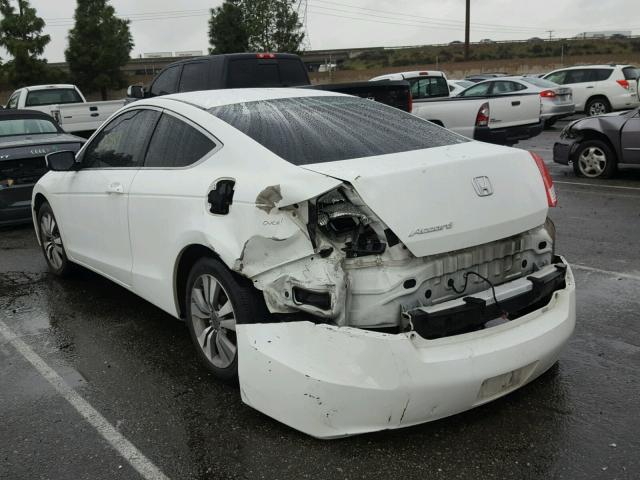 1HGCS1B32CA010887 - 2012 HONDA ACCORD LX WHITE photo 3