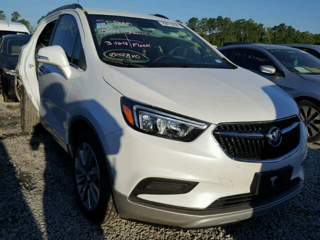 KL4CJASB5HB096314 - 2017 BUICK ENCORE PRE WHITE photo 1