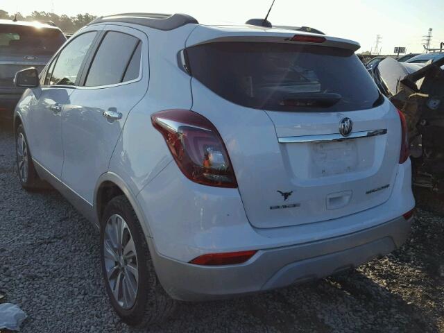 KL4CJASB5HB096314 - 2017 BUICK ENCORE PRE WHITE photo 3