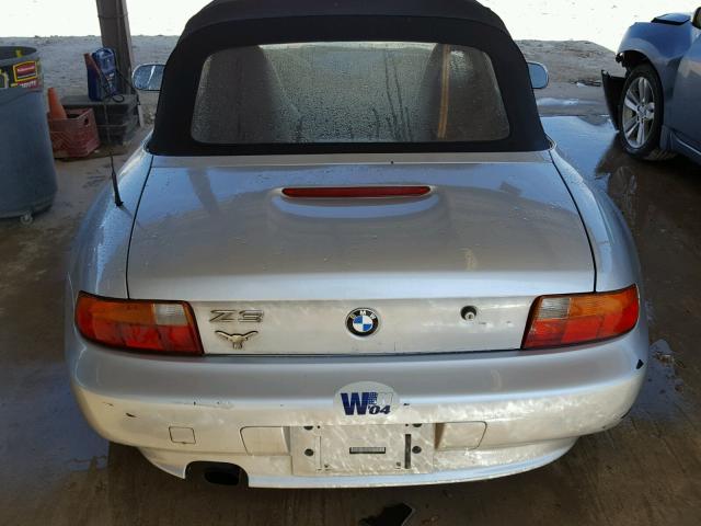 4USCH7335WLE09491 - 1998 BMW Z3 1.9 SILVER photo 6