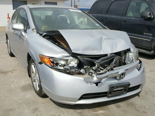 1HGFA16857L104794 - 2007 HONDA CIVIC EX SILVER photo 1