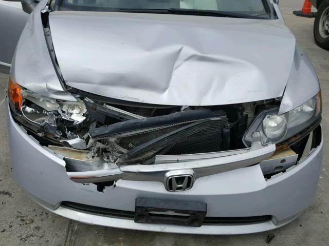 1HGFA16857L104794 - 2007 HONDA CIVIC EX SILVER photo 7