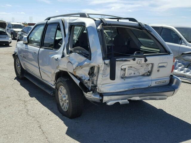 4S6CK58W224405871 - 2002 HONDA PASSPORT E 银色 照片 3