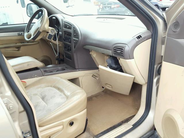 3G5DA03E22S581266 - 2002 BUICK RENDEZVOUS BROWN photo 5