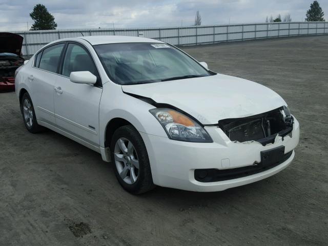 1N4CL21E49C156120 - 2009 NISSAN ALTIMA HYB WHITE photo 1