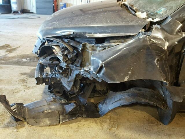 2HKYF18634H606823 - 2004 HONDA PILOT EXL CHARCOAL photo 9