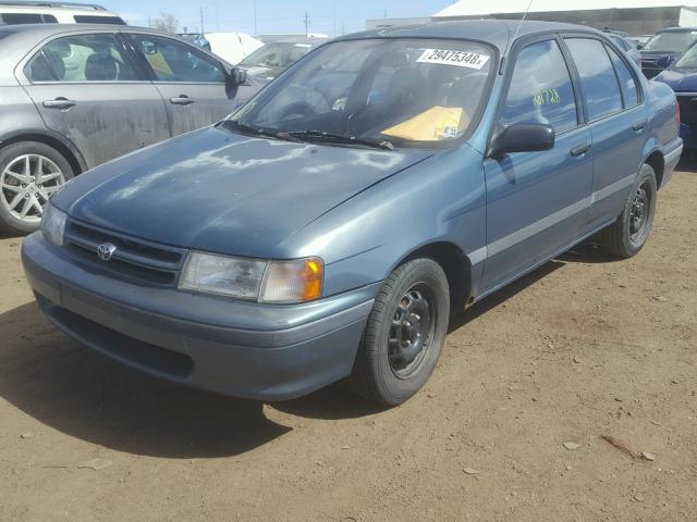 JT2EL43T1R0453365 - 1994 TOYOTA TERCEL DX TURQUOISE photo 2