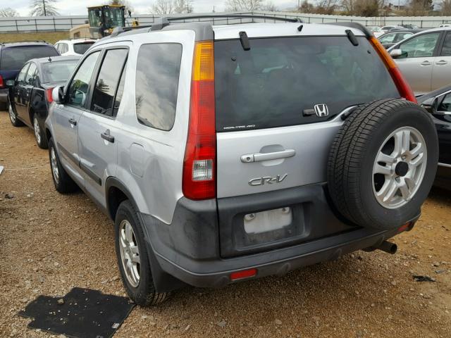 SHSRD78874U254528 - 2004 HONDA CR-V EX SILVER photo 3