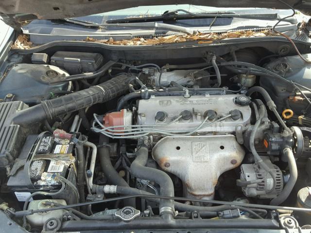 1HGCG5655XA070642 - 1999 HONDA ACCORD EX GREEN photo 7