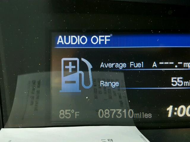 19XFB2F97DE077824 - 2013 HONDA CIVIC EXL BLACK photo 8