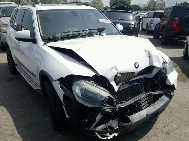 5UXFE83569L170262 - 2009 BMW X5 XDRIVE4 WHITE photo 1