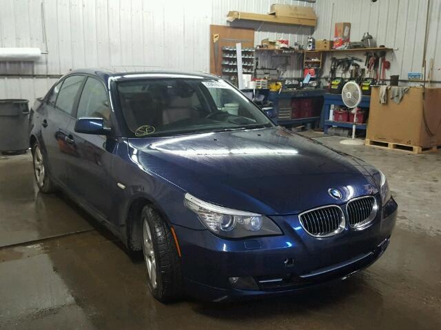 WBANV935X8C131396 - 2008 BMW 535 BLUE photo 1