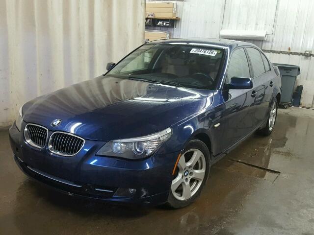 WBANV935X8C131396 - 2008 BMW 535 BLUE photo 2