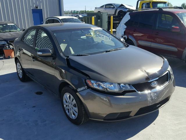 KNAFU4A22A5850364 - 2010 KIA FORTE EX BROWN photo 1