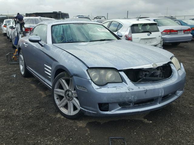 1C3AN69L65X034341 - 2005 CHRYSLER CROSSFIRE BLUE photo 1