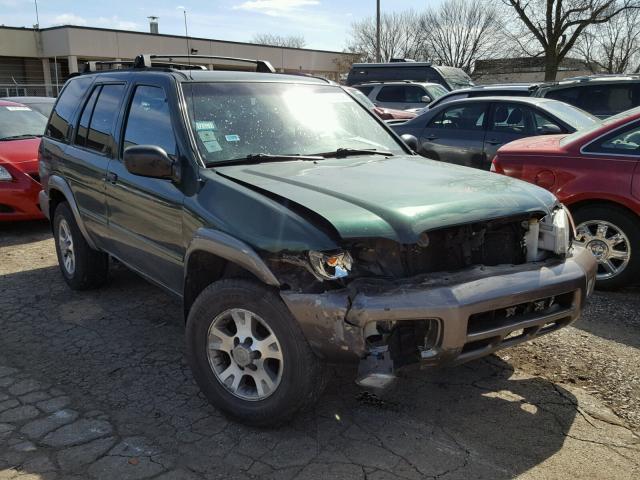 JN8DR07YX1W525122 - 2001 NISSAN PATHFINDER GREEN photo 1