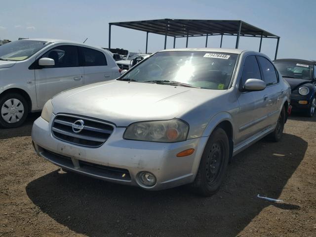 JN1DA31A23T426236 - 2003 NISSAN MAXIMA GLE SILVER photo 2