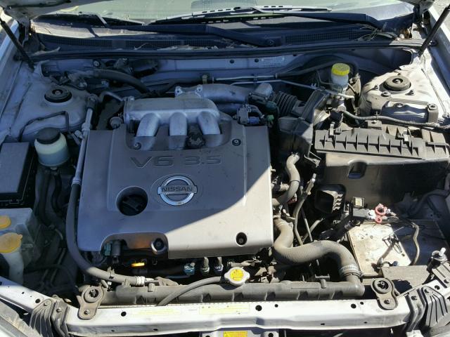 JN1DA31A23T426236 - 2003 NISSAN MAXIMA GLE SILVER photo 7