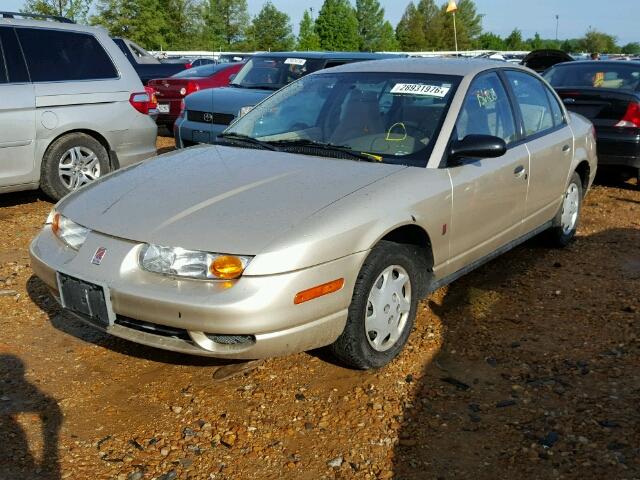 1G8ZH52892Z155087 - 2002 SATURN SL1 TAN photo 2