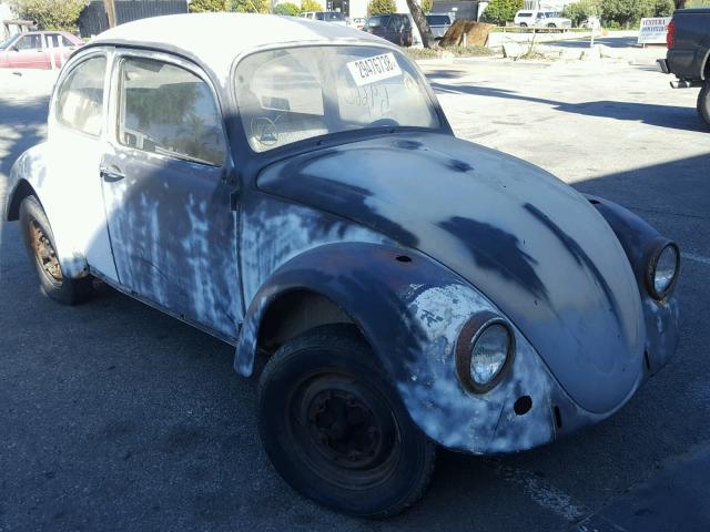 00000000117000302 - 1967 VOLKSWAGEN BEETLE GRAY photo 1