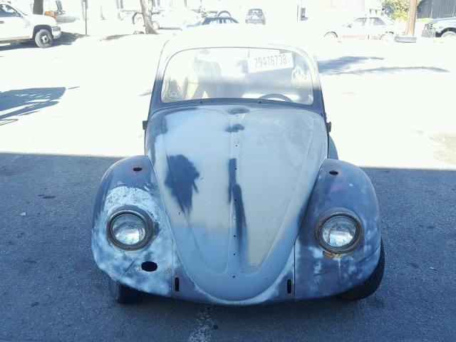 00000000117000302 - 1967 VOLKSWAGEN BEETLE GRAY photo 9