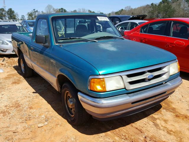 1FTCR10A0VPB59441 - 1997 FORD RANGER GREEN photo 1