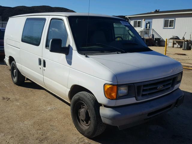 1FTRE14W06HA60626 - 2006 FORD ECONOLINE WHITE photo 1