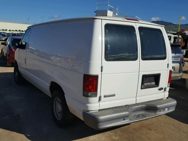 1FTRE14W06HA60626 - 2006 FORD ECONOLINE WHITE photo 3