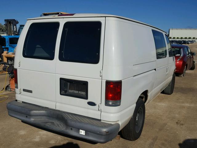 1FTRE14W06HA60626 - 2006 FORD ECONOLINE WHITE photo 4