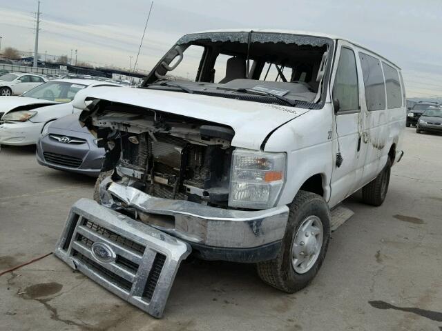 1FBSS3BLXBDB37247 - 2011 FORD ECONOLINE WHITE photo 2