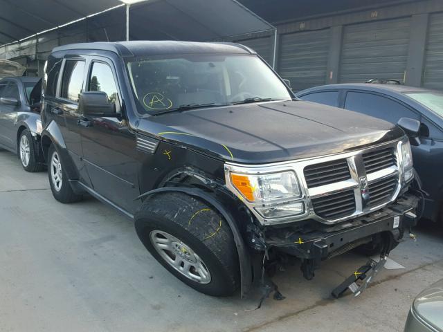 1D4PT2GK9AW117327 - 2010 DODGE NITRO SE BLACK photo 1