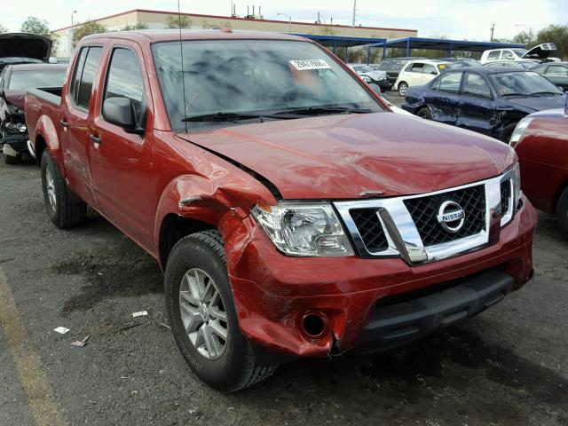 1N6AD0ER3FN724127 - 2015 NISSAN FRONTIER S RED photo 1