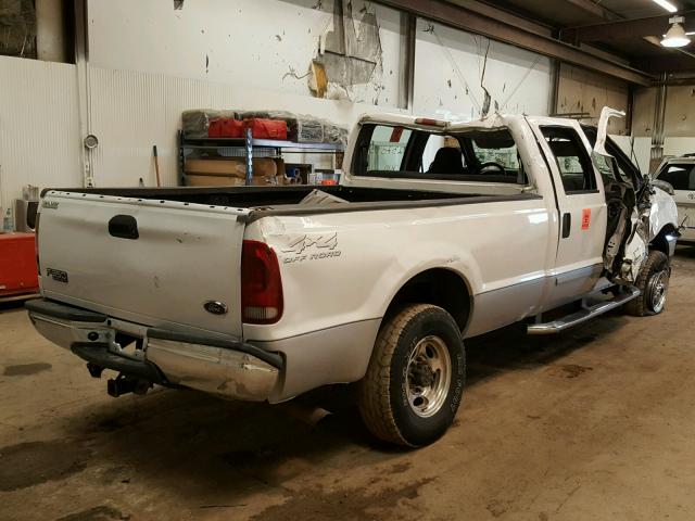 1FTSW31F92EC94631 - 2002 FORD F350 SRW S WHITE photo 4