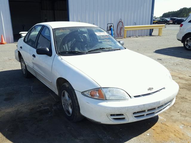 1G1JC524917353265 - 2001 CHEVROLET CAVALIER B WHITE photo 1