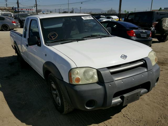 1N6DD26SX1C400221 - 2001 NISSAN FRONTIER K WHITE photo 1