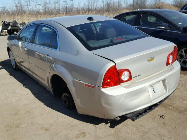 1G1ZB5E01CF176346 - 2012 CHEVROLET MALIBU LS ოქროსფერი ფოტო 3
