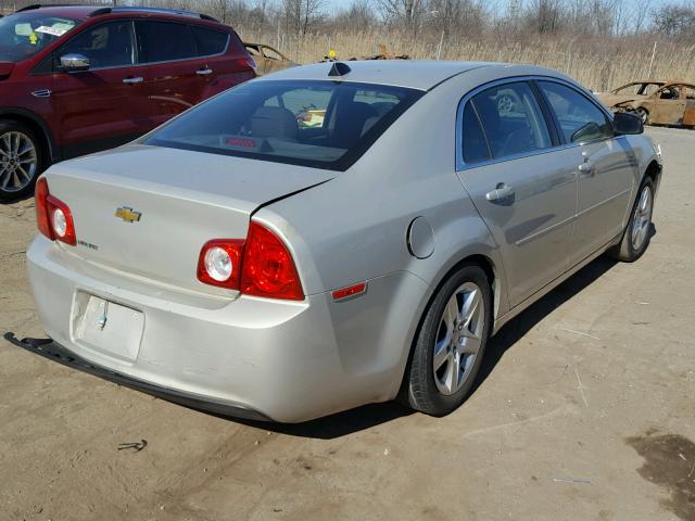 1G1ZB5E01CF176346 - 2012 CHEVROLET MALIBU LS ოქროსფერი ფოტო 4