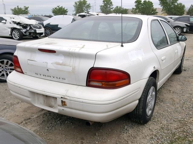 1B3EJ46X9WN268895 - 1998 DODGE STRATUS WHITE photo 4