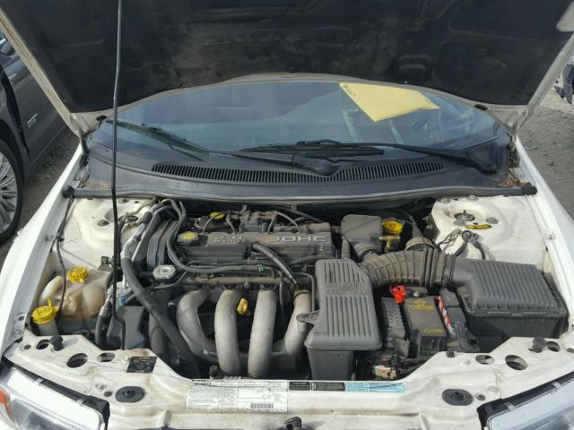 1B3EJ46X9WN268895 - 1998 DODGE STRATUS WHITE photo 7