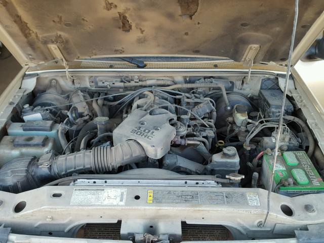 1FTZR45E42PA70085 - 2002 FORD RANGER SUP TAN photo 7