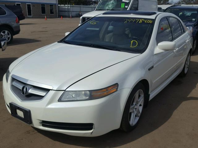 19UUA66264A069111 - 2004 ACURA TL WHITE photo 2